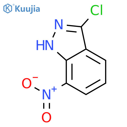 3-chloro-7-nitro-1H-indazole structure