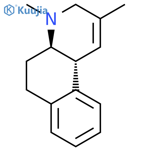 Benzo[f]quinoline, 3,4,4a,5,6,10b-hexahydro-2,4-dimethyl-, (4aR-trans)- structure