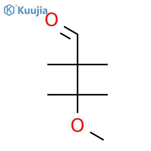 Butanal, 3-methoxy-2,2,3-trimethyl- structure