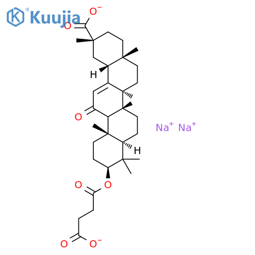 Carbenoxolone disodium structure