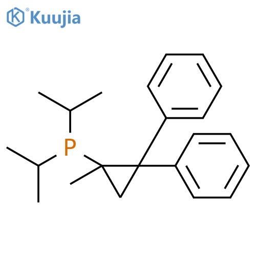PHOSPHINE, (1-METHYL-2,2-DIPHENYLCYCLOPROPYL)BIS(1-METHYLETHYL)- structure