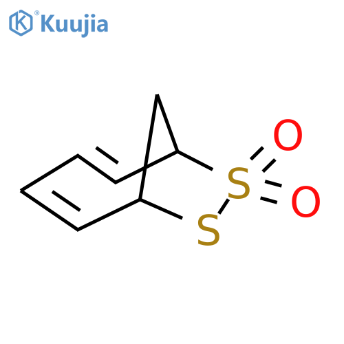 7,8-DITHIABICYCLO[4.2.1]NONA-2,4-DIENE, 7,7-DIOXIDE structure