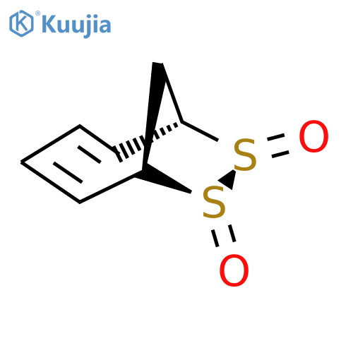 7,8-Dithiabicyclo[4.2.1]nona-2,4-diene, 7,8-dioxide, (1R,6S,7S,8R)-rel- structure