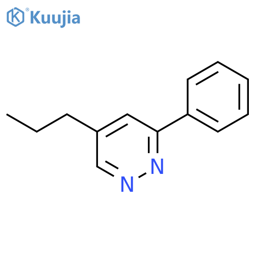 Pyridazine, 3-phenyl-5-propyl- structure
