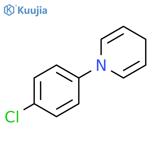 Pyridine, 1-(4-chlorophenyl)-1,4-dihydro- structure