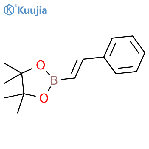 (Z)-4,4,5,5-tetramethyl-2-styryl-1,3,2-dioxaborolane structure