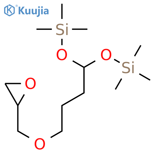 (3-Glycidoxypropyl)bis(trimethylsiloxy)methylsilane structure