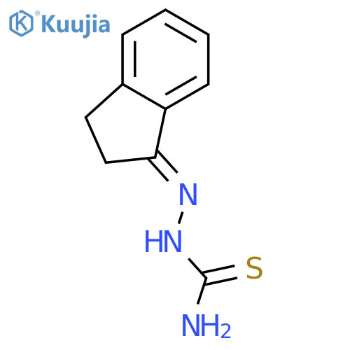 Hydrazinecarbothioamide,2-(2,3-dihydro-1H-inden-1-ylidene)- structure