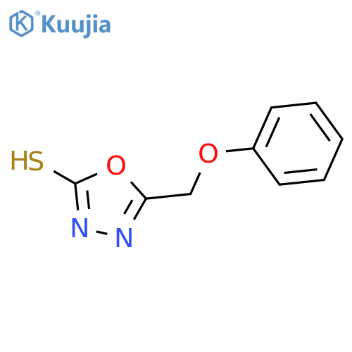 5-(Phenoxymethyl)-1,3,4-oxadiazole-2-thiol structure