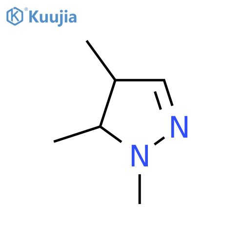 2-Pyrazoline, 1,4,5-trimethyl- structure