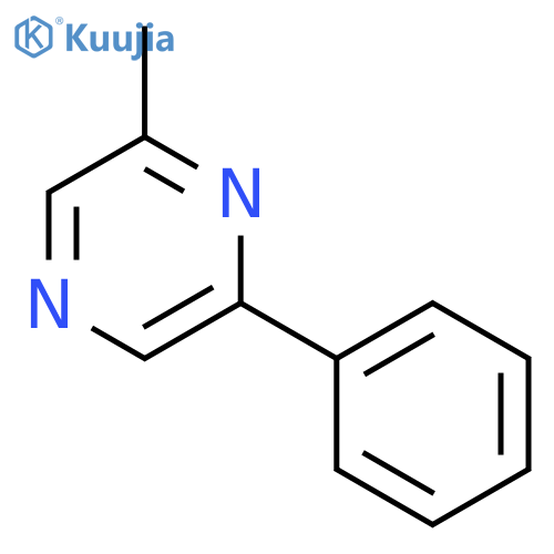 2-Methyl-6-phenylpyrazine structure