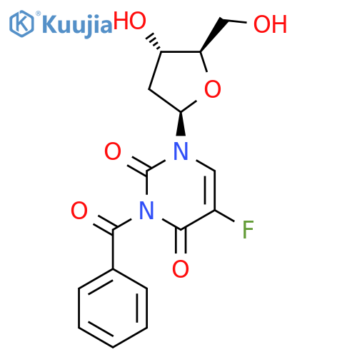 3-Benzoyl-2'-deoxy-5-fluorouridine structure