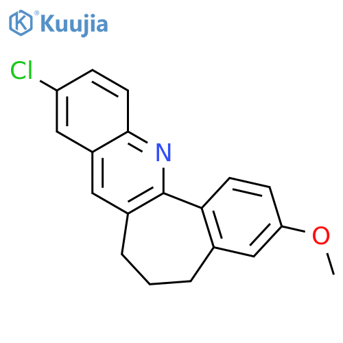 10-chloro-3-methoxy-6,7-dihydro-5H-benzo[6,7]cyclohepta[1,2-b]quinoline structure
