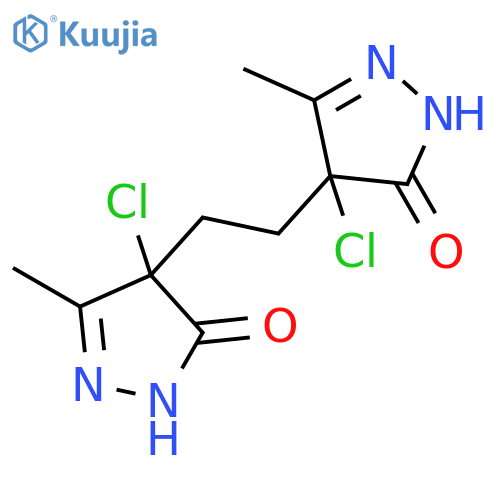1,2-dimethylene-4,4'-bis(3-methyl-4-chloro-2-pyrazolin-5-one) structure