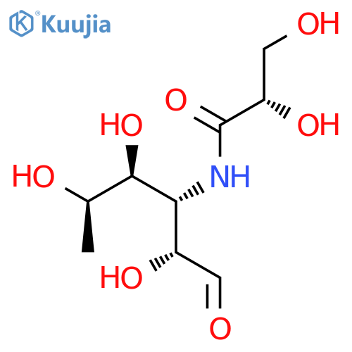 D-Glucose,3,6-dideoxy-3-[(2,3-dihydroxy-1-oxopropyl)amine]-, (S)- (9CI) structure
