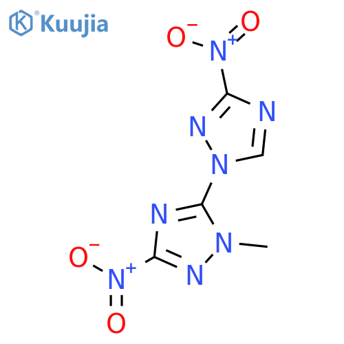 1,5'-Bi-1H-1,2,4-triazole, 1'-methyl-3,3'-dinitro- structure