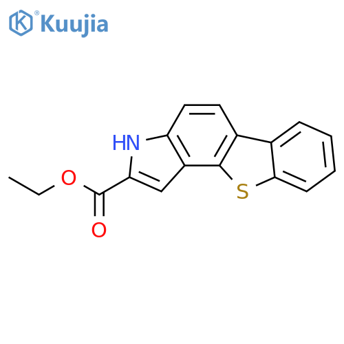 3H-[1]BENZOTHIENO[2,3-E]INDOLE-2-CARBOXYLIC ACID, ETHYL ESTER structure