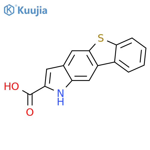 1H-[1]Benzothieno[2,3-f]indole-2-carboxylic acid structure