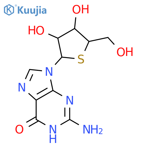 Guanosine, 4'-thio- structure