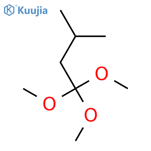 1,1,1-trimethoxy-3-methylbutane structure