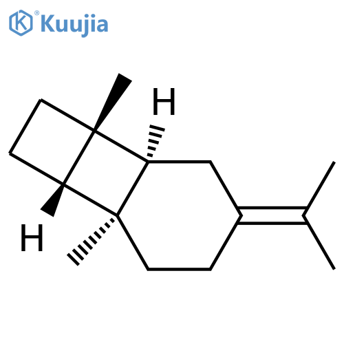 Tricyclo[4.4.0.02,5]decane,1,5-dimethyl-8-(1-methylethylidene)-, (1a,2b,5b,6a)- (9CI) structure
