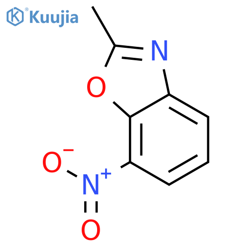Benzoxazole, 2-methyl-7-nitro- structure