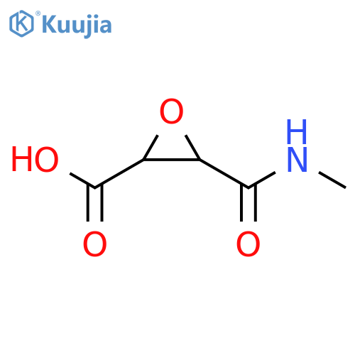 2-Oxiranecarboxylicacid, 3-[(methylamino)carbonyl]- structure