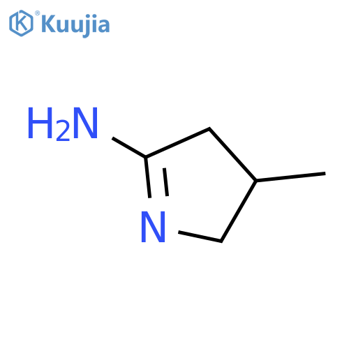 3-methyl-3,4-dihydro-2H-pyrrol-5-amine structure