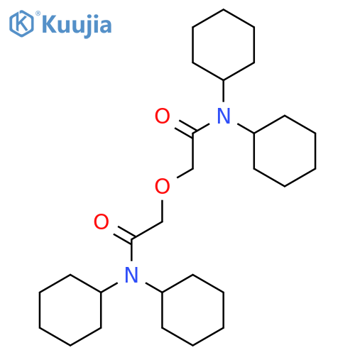 N,N,N′,N′-Tetracyclohexyl-3-oxapentanediamide structure