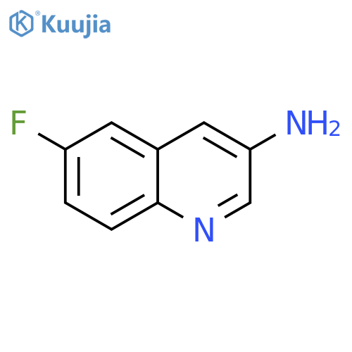 6-fluoroquinolin-3-amine structure