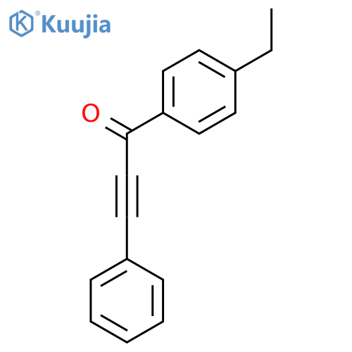 2-PROPYN-1-ONE, 1-(4-ETHYLPHENYL)-3-PHENYL- structure