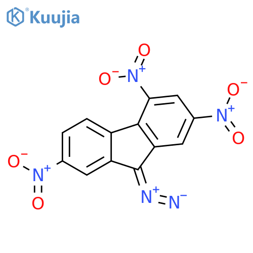 9H-Fluorene, 9-diazo-2,4,7-trinitro- structure