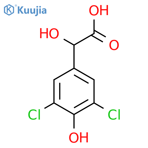 3,5-Dichloro-4-hydroxymandelic acid structure