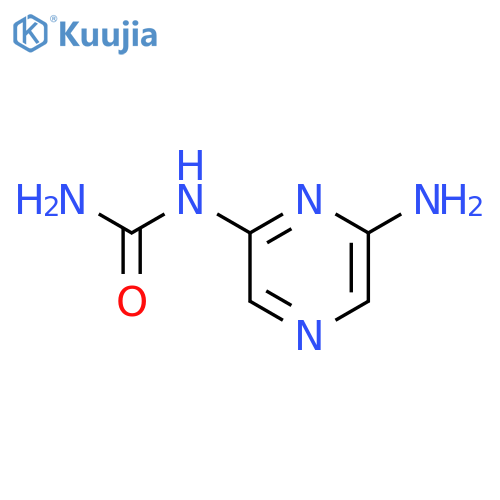 N-(6-amino-2-pyrazinyl)-Urea structure