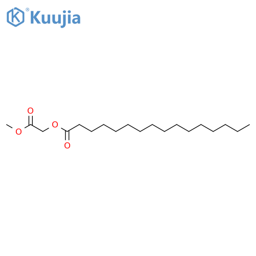 (2-methoxy-2-oxoethyl) Hexadecanoate structure