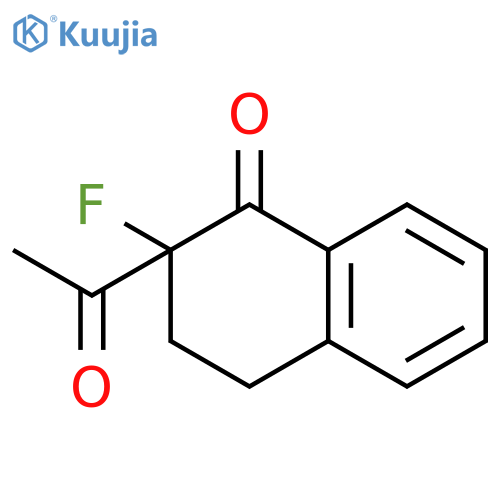 1(2H)-Naphthalenone, 2-acetyl-2-fluoro-3,4-dihydro- structure