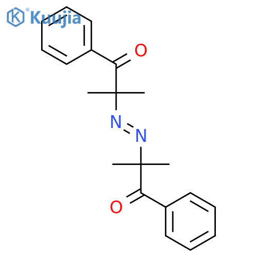 1-PROPANONE, 2,2'-AZOBIS[2-METHYL-1-PHENYL- structure