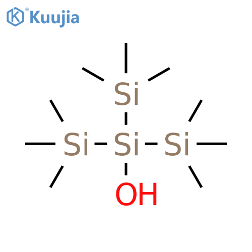 Tris(trimethylsilyl)silanol structure