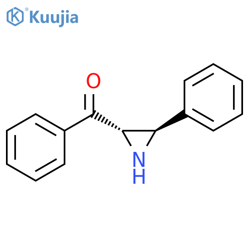 Methanone, phenyl[(2S,3R)-3-phenyl-2-aziridinyl]- structure