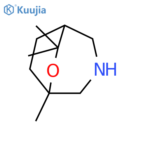 6-Oxa-3-azabicyclo[3.2.2]nonane,5,7,7-trimethyl- structure