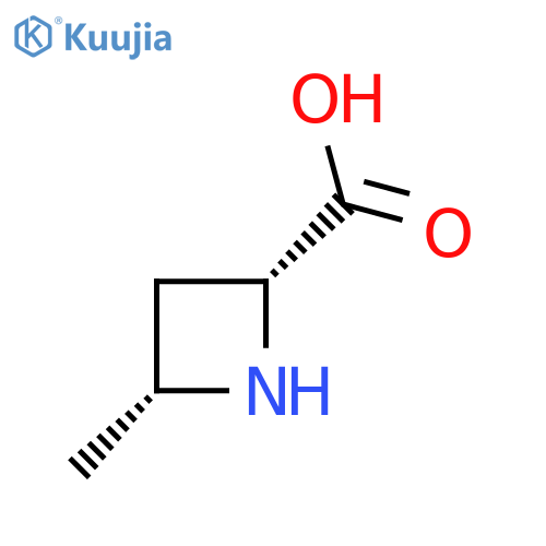 cis-4-methylazetidine-2-carboxylic acid structure