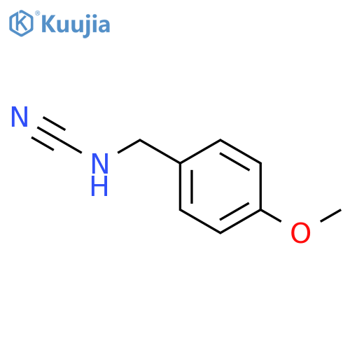 Cyanamide, [(4-methoxyphenyl)methyl]- structure