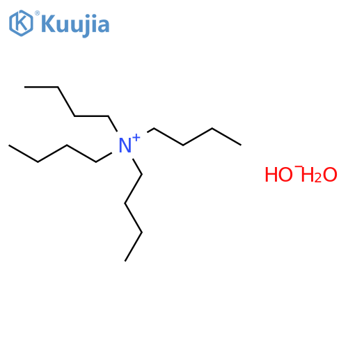 Tetrabutylammonium hydroxide hydrate structure