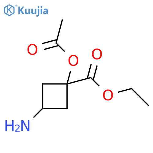 ethyl 3-aminocyclobutane-1-carboxylate structure