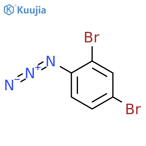 1-azido-2,4-dibromobenzene structure