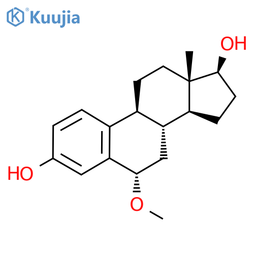 6α-Methoxy 17β-Estradiol structure
