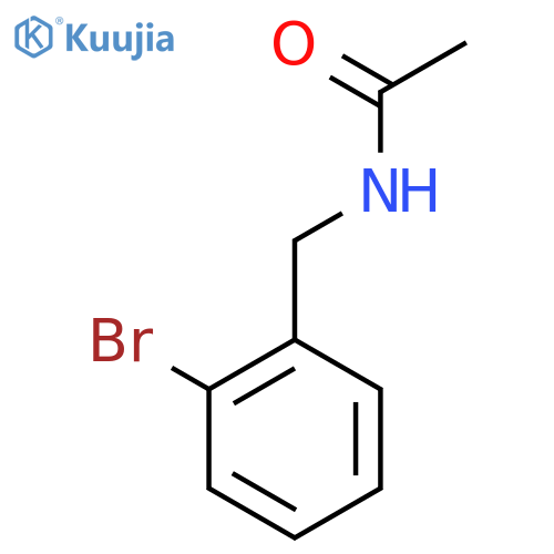 N-(2-Bromobenzyl)acetamide structure