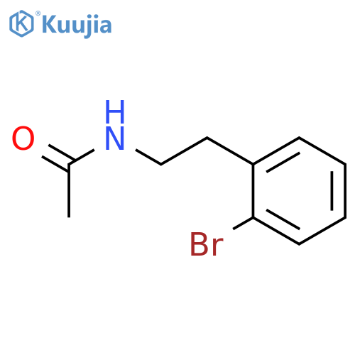 N-(2-bromophenethyl)acetamide structure