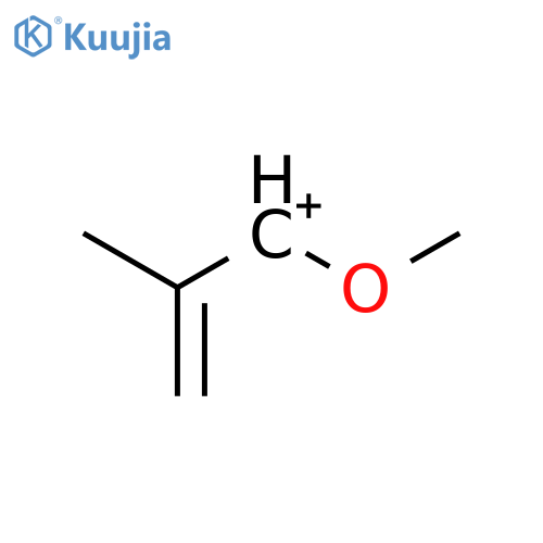 2-PROPENYLIUM, 1-METHOXY-2-METHYL- structure