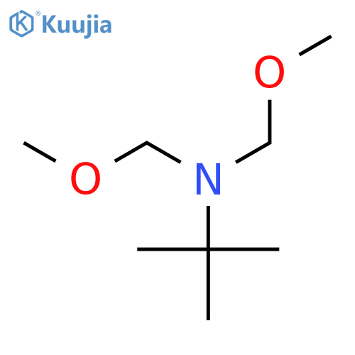 2-PROPANAMINE, N,N-BIS(METHOXYMETHYL)-2-METHYL- structure